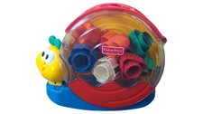 Fisher-Price Schnecken-Sortierspielzeug Nachziehspielzeug Formen Sortier