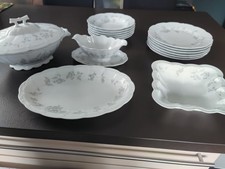 Hutschenreuther Viktoria Malvis Speiseservice 6 Personen neuwertig 16 Teile