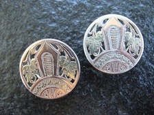 Manschettenknöpfe Silber Gold