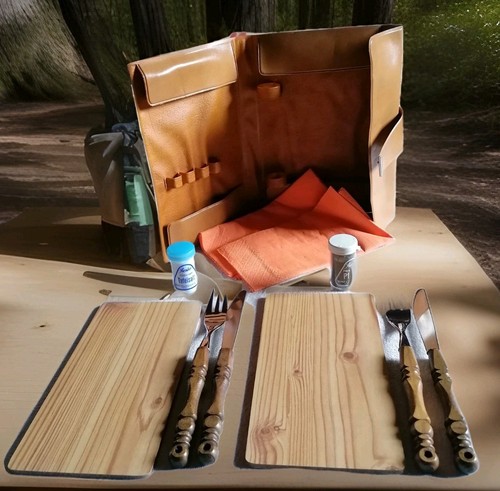 Vintage picknick set - vintage, in