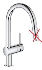 GROHE Minta Küchenarmatur 32321002 - chrom - OHNE herausziehbarer Auslauf
