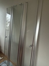 Fünfeck duschkabine 90x90 fünfeck-Dusche Duschabtrennung 8mm Nano ESG 195cm Glas