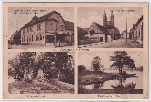 64654 mehrbild vockerode - ak,