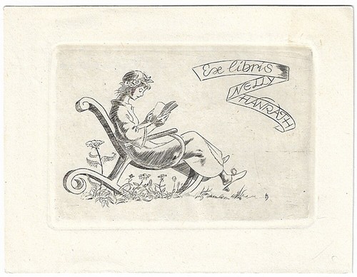 Hans hauke exlibris - hans,