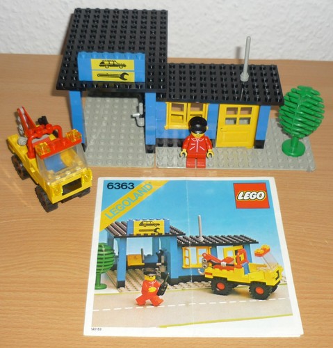Lego city 6363 - lego, autowerkstatt