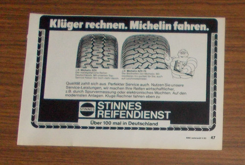 Seltene werbung stinnes - werbung,