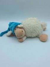 Nici Jolly Mäh Schaf Sleepy Spardose Plüschtier Schlafmütze liegend sehr selten