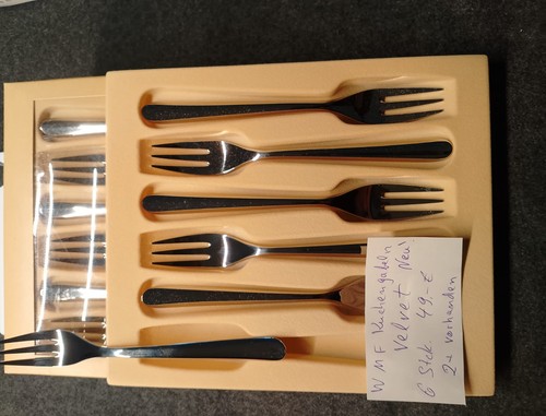 Neu wmf kuchengabeln - -, 6