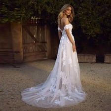 Lace wedding dresses off the - lace,