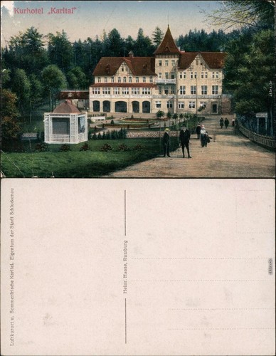 Ansichtskarte schluckenau - ansichtskarte,