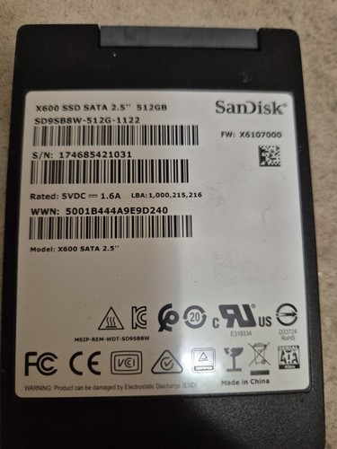 Ssd 512gb sandisk - ssd,