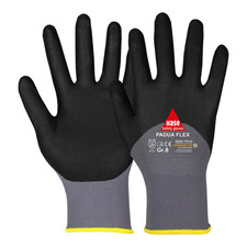 Hase Montagehandschuhe Arbeitshandschuhe Padua Flex Nylon grau Größe 8