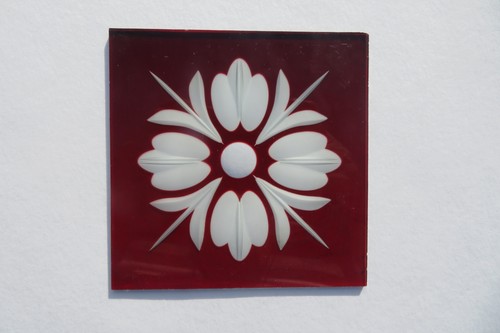 Buntglasecke überfangglas - buntglasecke,