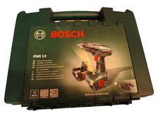 Bosch PSR 12 Akku-Bohrschrauber 12V Grün Bohrmaschine Schrauber