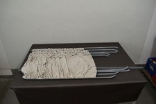 Reimo VW T5 Blickdichter Vorhang; creme/schwarz