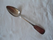 großer Silberlöffel   Antik