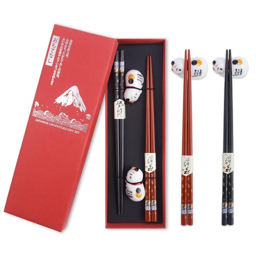 Sushi essstäbchen set holz - sushi,
