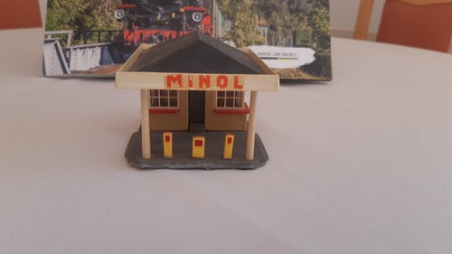 Ddr tankstelle minol h0 - ddr,
