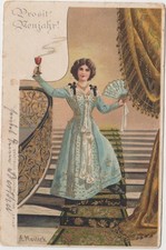 D 67 Neujahr 1902 ! Künstler