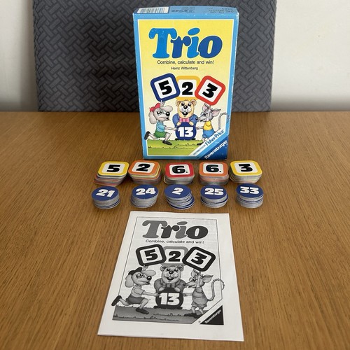 Ravensburger trio spiel 1989 - ravensburger,