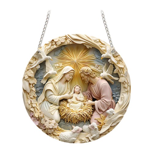 Krippen weihnachtsornament - krippen,