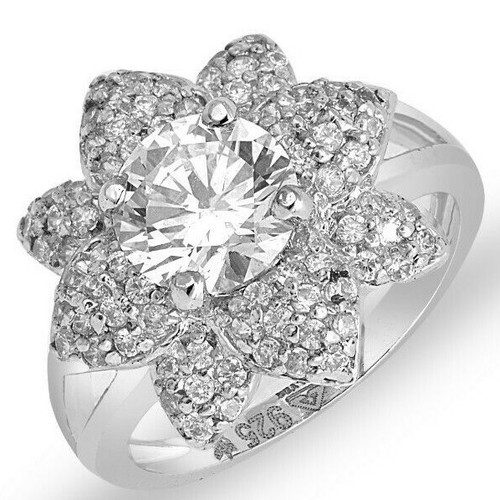 Weißer diamant runder - 2,00,
