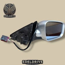 Original Audi S8 A8 W12 D2 Außenspiegel Spiegel rechts groß LY7W Lichtsilber