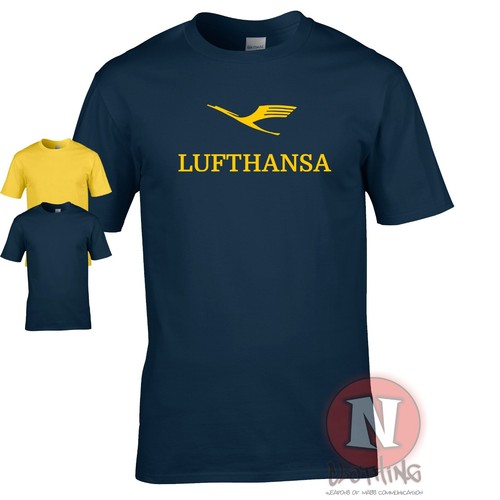 Lufthansa airline shirt - lufthansa,