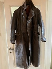 Motorradledermantel aus den