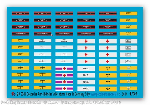 Peddinghaus decals 2844 - 1/35,