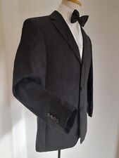HUGO BOSS Sakko Blazer Gr. 48 anthrazit schwarz 35+ Rossellini/Movie wie neu