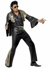 Elvis schwarz-gold - Mit