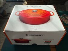 le creuset bräter oval 40 cm 13,9l orange
