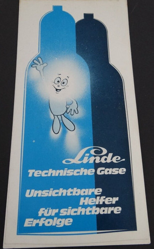 Werbe aufkleber linde - linde, ag