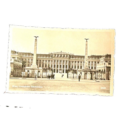 Wien postkarte schönbrunn - wien,, postkarte,