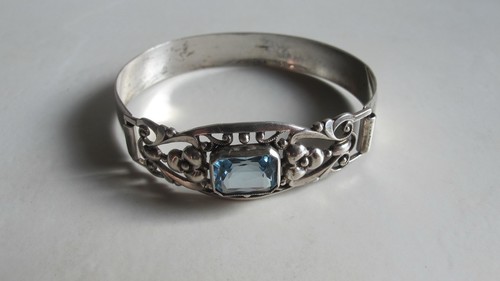 Jugendstil armreif 835 silber - armreif,