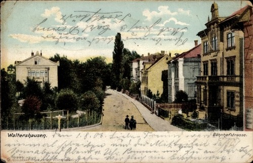 Waltershausen in - ak,