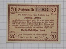 Norder-u.Süder-Dithmarschen, Westholstein Bank, Gutschein , siehe Bilder !