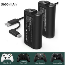 2X Wiederaufladbare Batterie