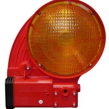 Bakenleuchte für Baustellenabsicherung Einseitig Gelb