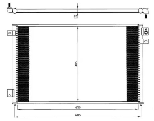 Kondensator klimaanlage 35567 - kondensator,,