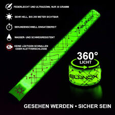 elanox LED Sicherheitslicht für Kinder Jogger Reflektorband Reflektor LEDarmband
