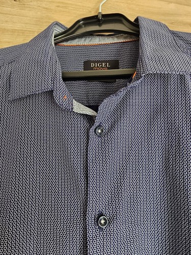 Digel hemd herren blau - hemd,,