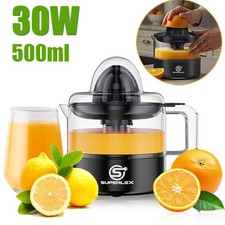 SUPERLEX Elektrische Zitruspresse Zitronenpresse Saftpresse Entsafter Fruchtsaft