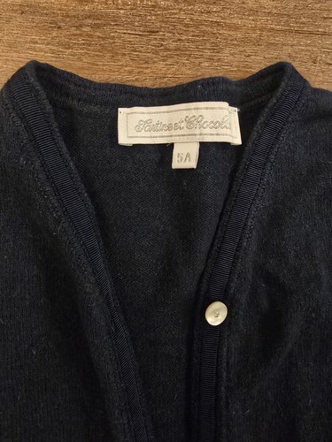 Marineblaue mädchen cardigan - marineblaue, mädchen-cardigan