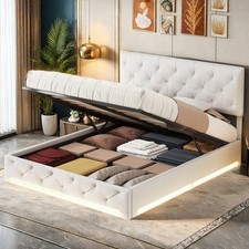 Polsterbett 140x200 LED