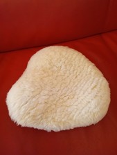 Sattelauflage Fell für Motorradsattel Vintage Oldtimer 