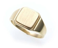 Neu Herren Ring echt Gold 333