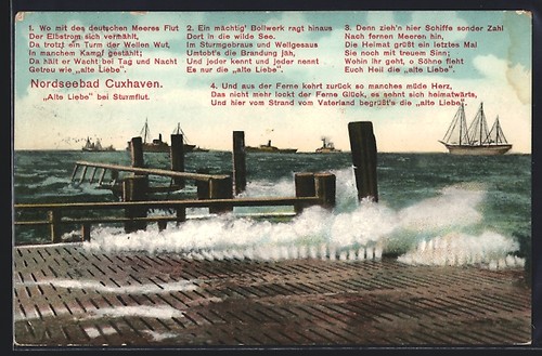 Cuxhaven nordseebad alte - nordseebad,,