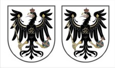 2 x Aufkleber Preussen
